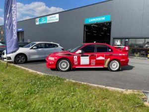 MITSUBISHI colsoul EVO 6 GRN échange reprise