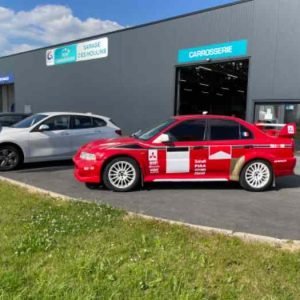 MITSUBISHI colsoul EVO 6 GRN échange reprise (1)