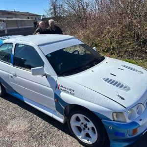Ford Escort Cosworth - GRN- ex-LOUBET- PTH international en cours Une Icône de Compétition bientôt éligible VHC Janvier 2026Ford Escort Cosworth 1993 - Véhicule historique d'exception préparé pour Yves Loubet (1)