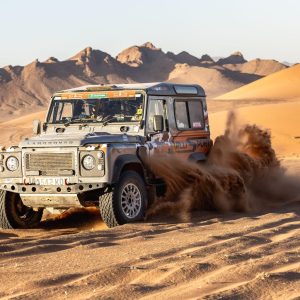 Land Rover 90 TD5 Dakar Classic Historic rally car (1)