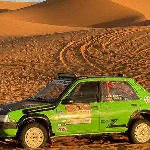 Peugeot 205 préparée Rallye-raid (1)