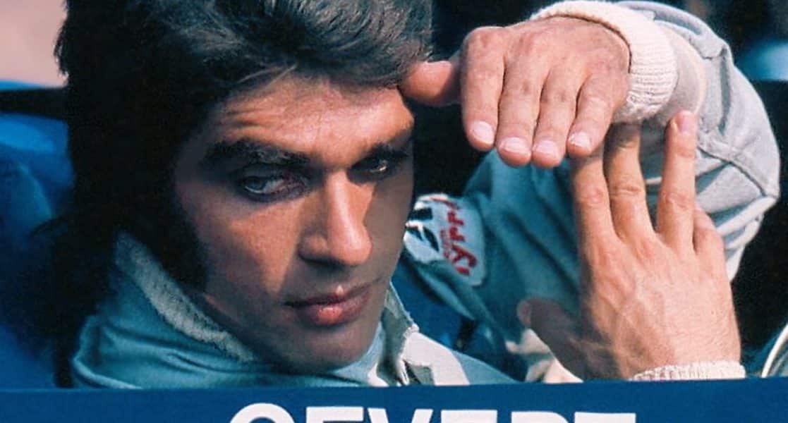 François Cevert, pilote français de Formule 1 (1944-1973).