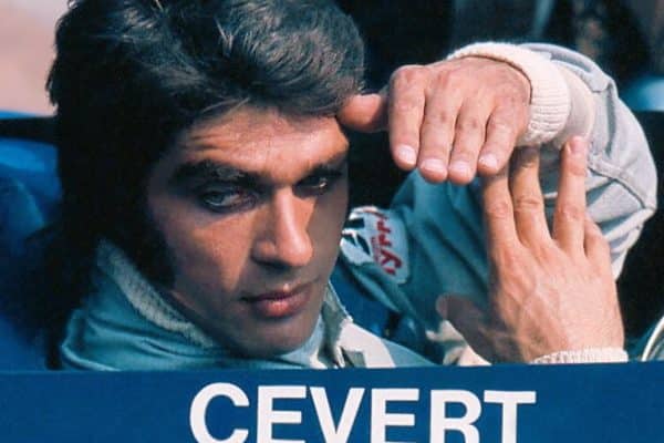 François Cevert, pilote français de Formule 1 (1944-1973).
