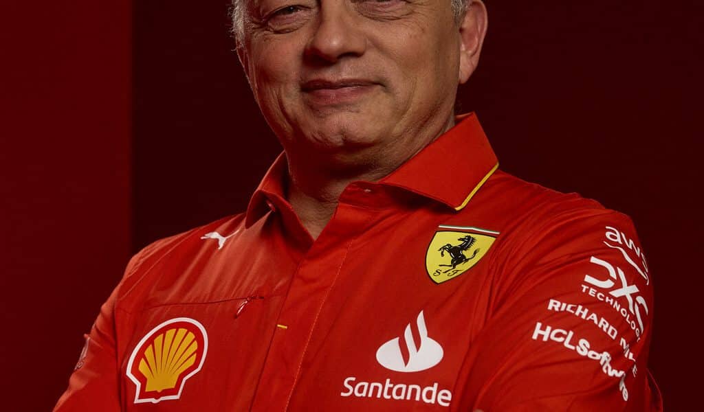 Frédéric Vasseur, team principal Ferrari F1 depuis 2023.