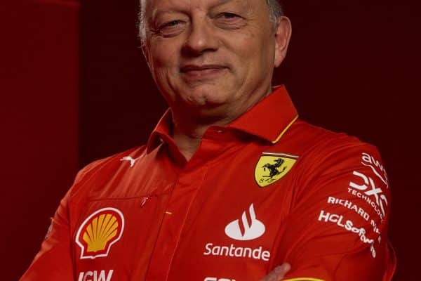 Frédéric Vasseur, team principal Ferrari F1 depuis 2023.