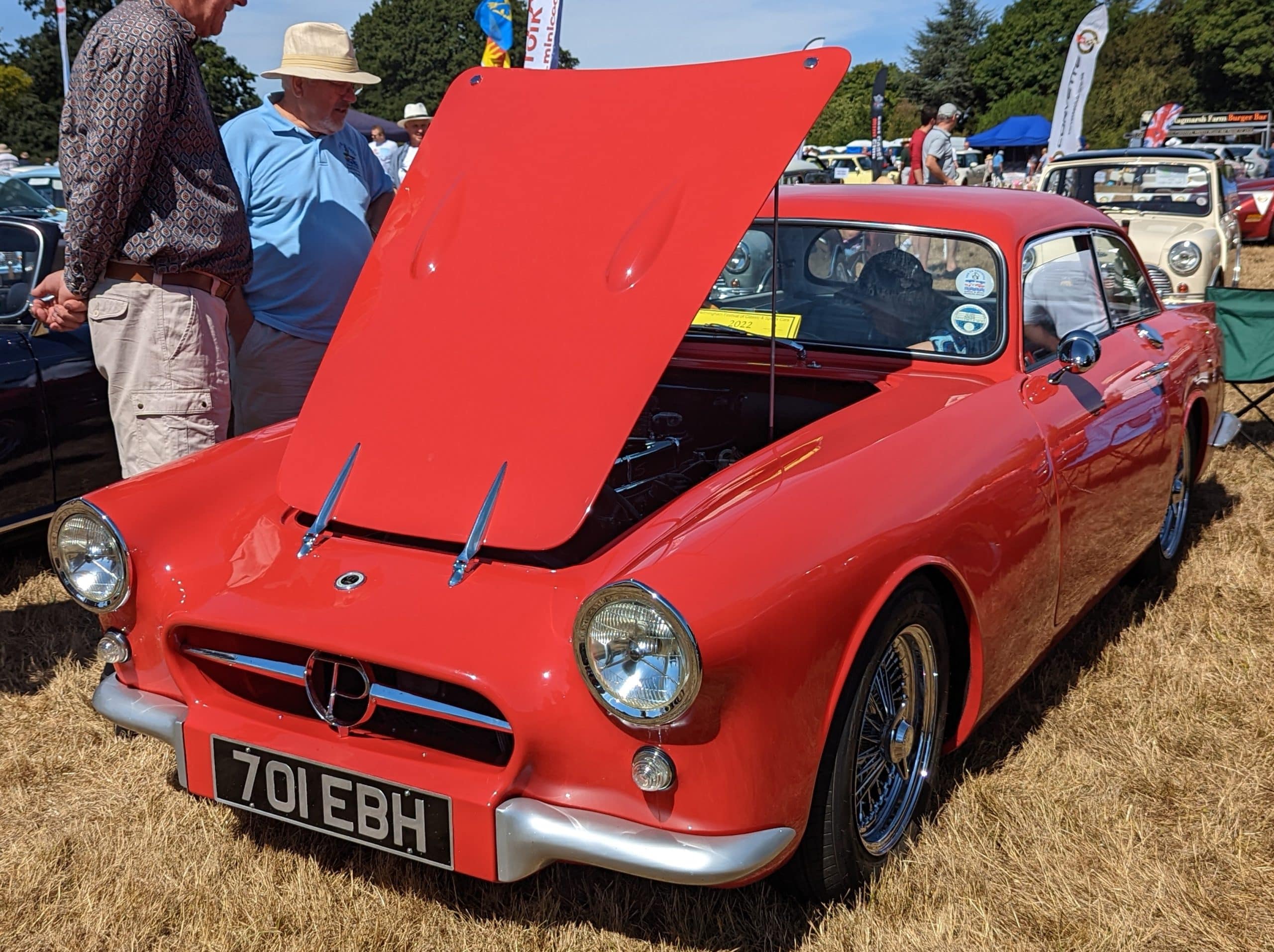 Peerless GT 1958, coupé sportif britannique, 2 litres.