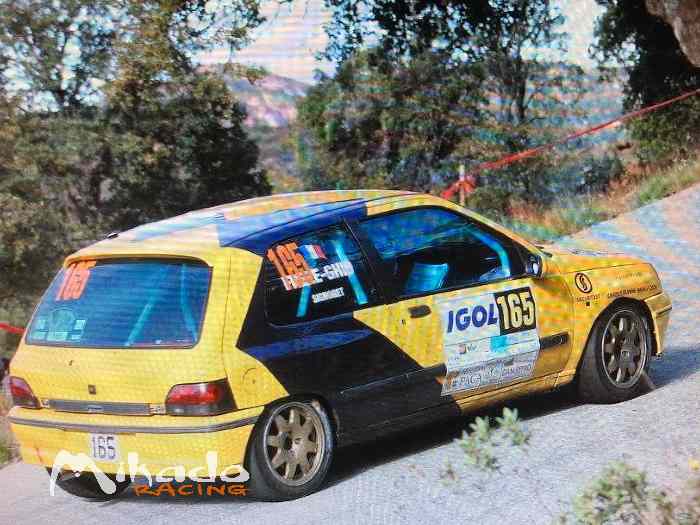 Renault Clio Williams N3 - phase 2 1994, préparée rallye