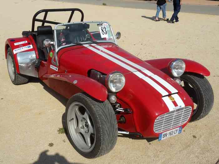 Caterham Super Seven – moteur neuf, jantes 3 parties
