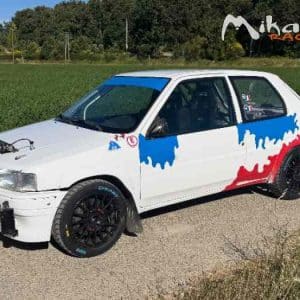 Peugeot 106 Rallye groupe A5, prête rallye (possibilité VHC)