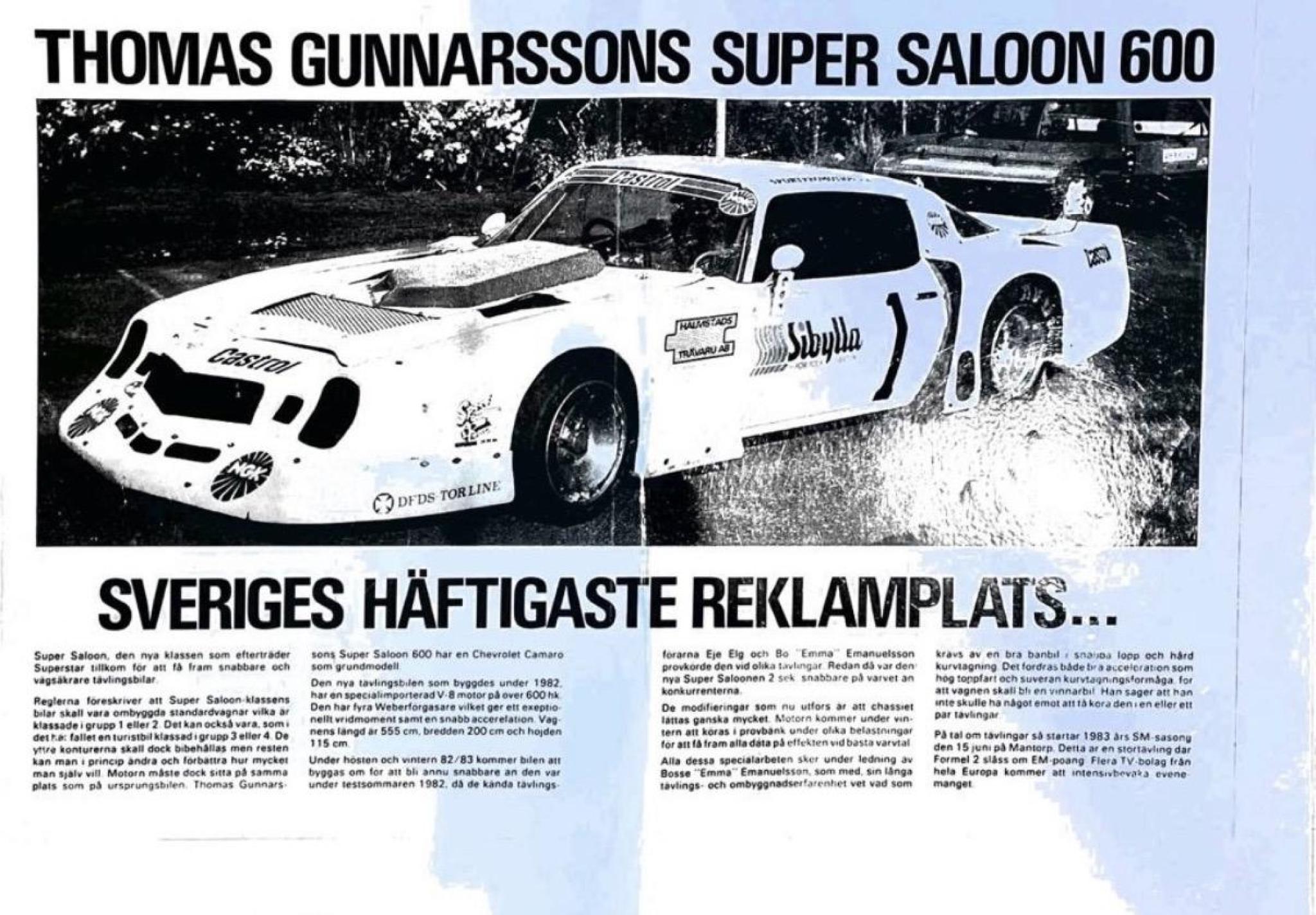 Chevrolet Camaro Groupe 5 silhouette DRM – Image 9