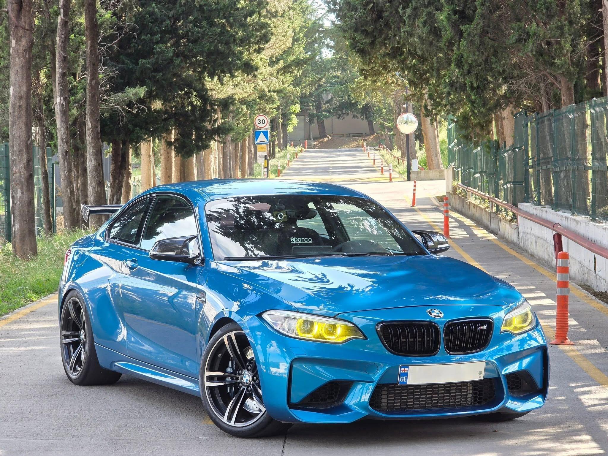 BMW M2 F87 préparée trackday, 430 ch MHD Stage 2+