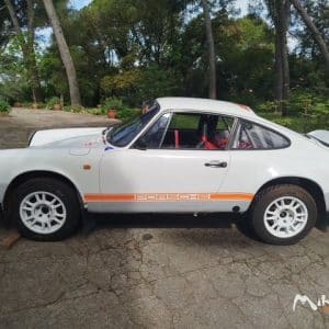 Porsche 911 SC Groupe 4 1981, préparation rallye terre
