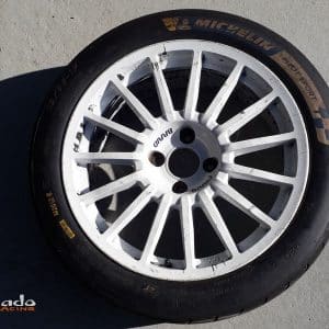 Lot 9 jantes Braid 4x108 + pneus Michelin