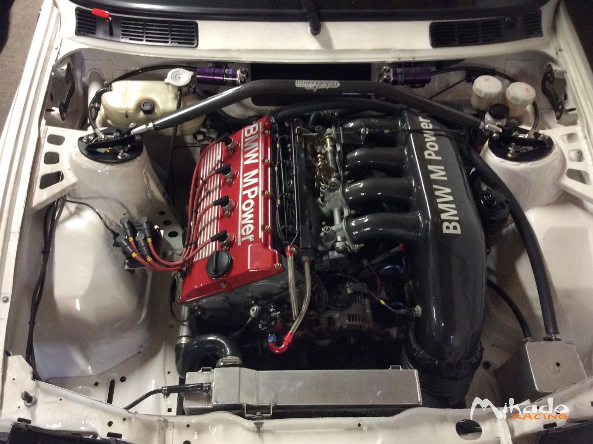 Moteur BMW M3 E30 S14B23 préparé, 2,3 L 16 soupapes