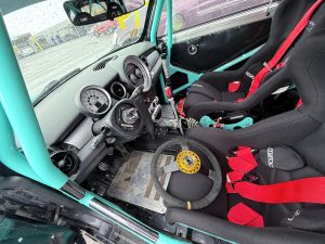 Mini Cooper R56 préparée circuit, passeport FIA