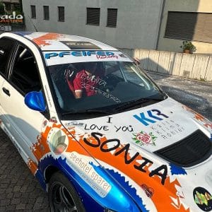 Mitsubishi Lancer Evo 9 Groupe N Rallyart, course de côte