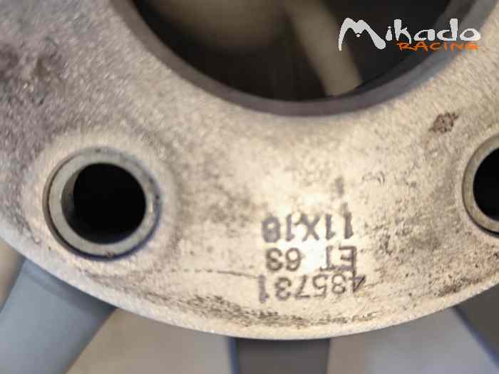Jeu de 4 jantes Braid FullRace FF 18 pouces, Porsche 997 GT3 – Image 3