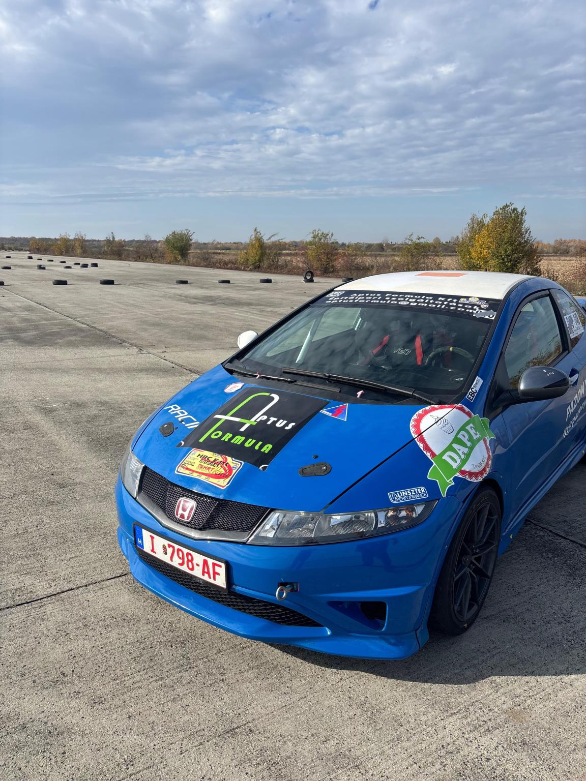 Honda Civic Type R FN2 préparée circuit, 240 ch, arceau FIA