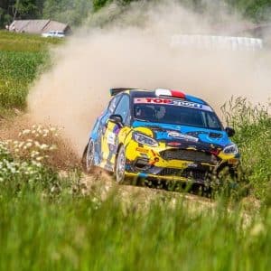 Ford Fiesta Rally3 châssis 028, configuration terre, pack évo