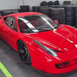 Ferrari 458 Challenge Evo 2011, configuration piste