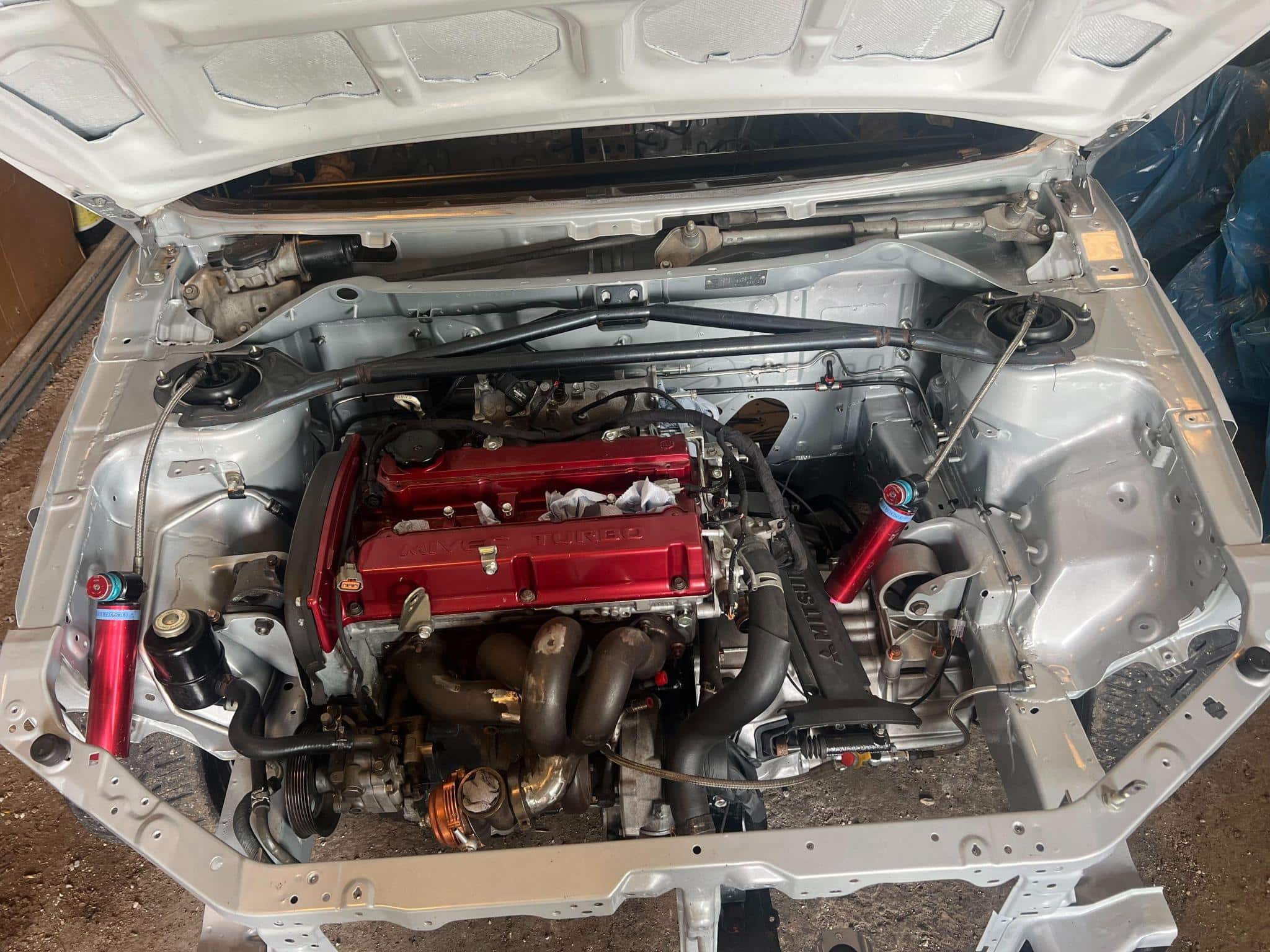 Mitsubishi Lancer Evo IX R4 terre + lot complet de voitures – Image 8