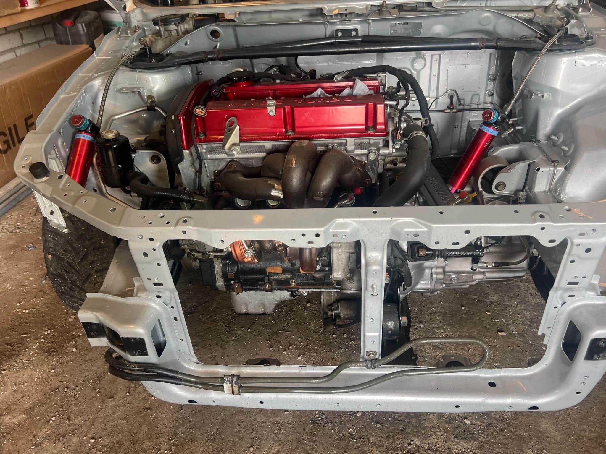 Mitsubishi Lancer Evo IX R4 terre + lot complet de voitures – Image 9