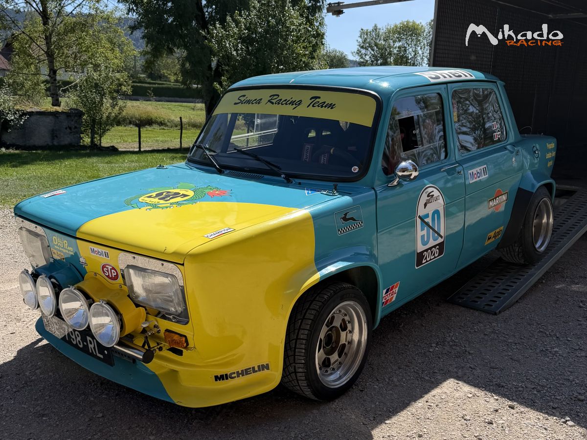 Simca 1000 Rallye 2 – préparée, moteur refait