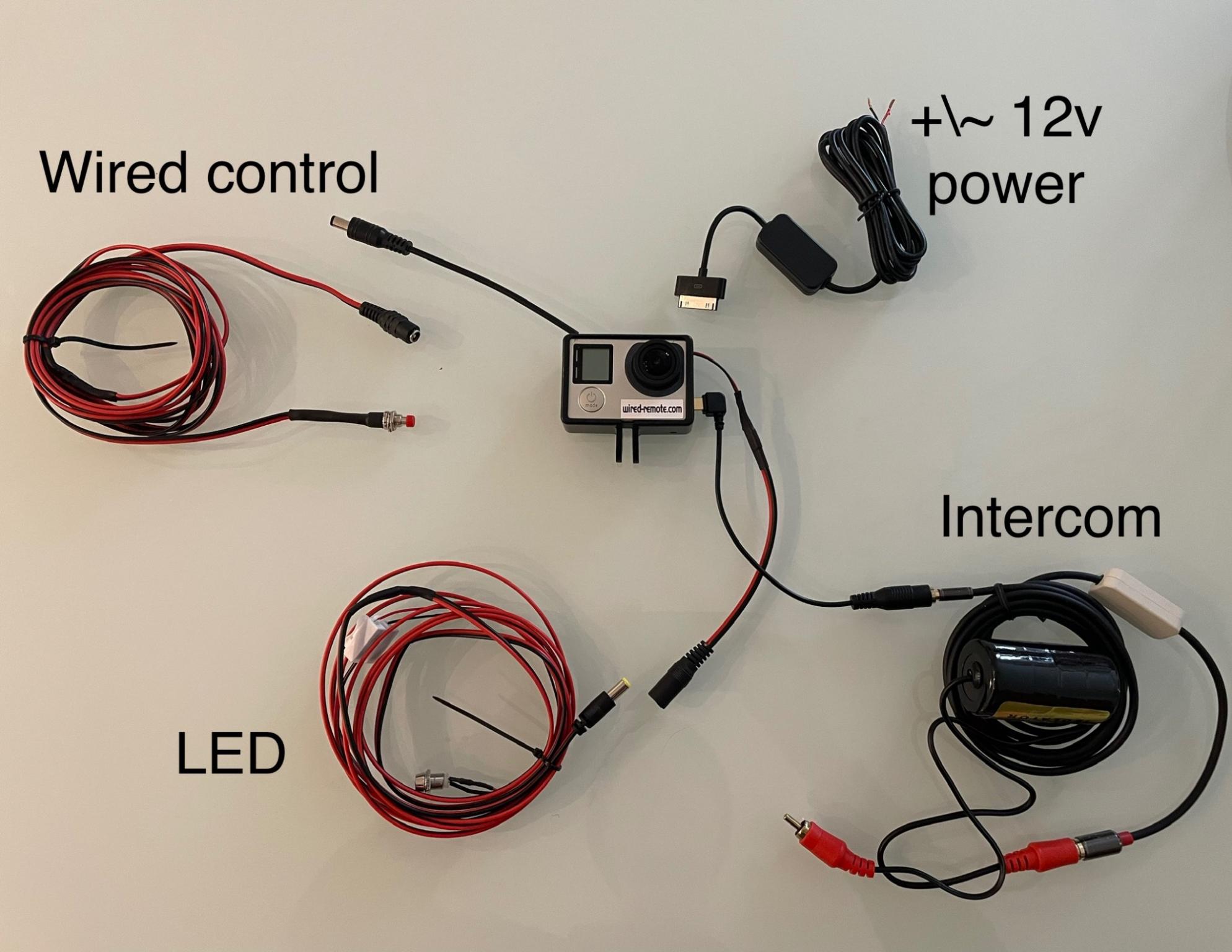 Commande GoPro filaire · piloter la caméra depuis le baquet – Image 4