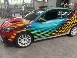 Opel Corsa Rally4 · rallye moderne prête à courir