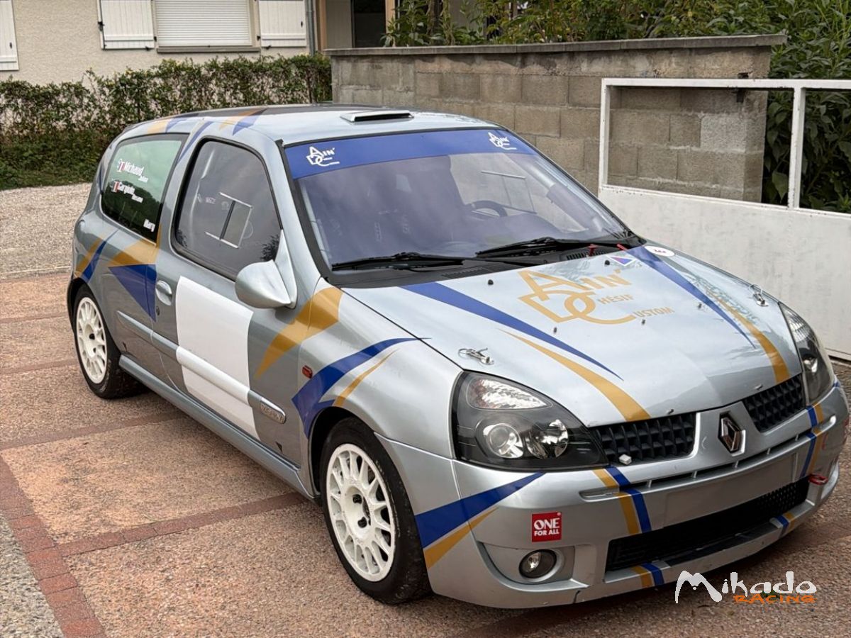 Renault Clio 2 RS F2000 rallye